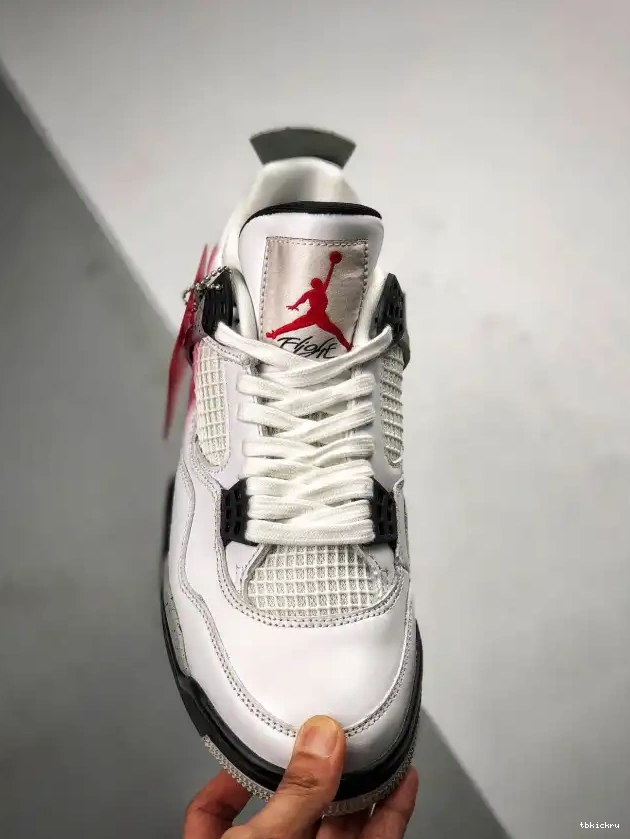 Reps TBK Jordan Air Cement (nike) White 840606-192 OG 4 0505